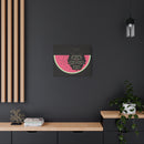 Watermelon Moon Charley Harper Unframed Giclee on Matte Stretched Canvas-25