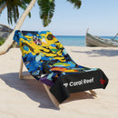 Charley Harper The Coral Reef National Park Beach Towel-1