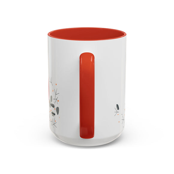 Cardinal and Seed Charley Harper Art Studio Classic Accent Mug 15oz
