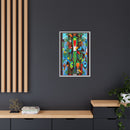 Monteverde Charley Harper Framed Giclee Print Stretched On Canvas-24