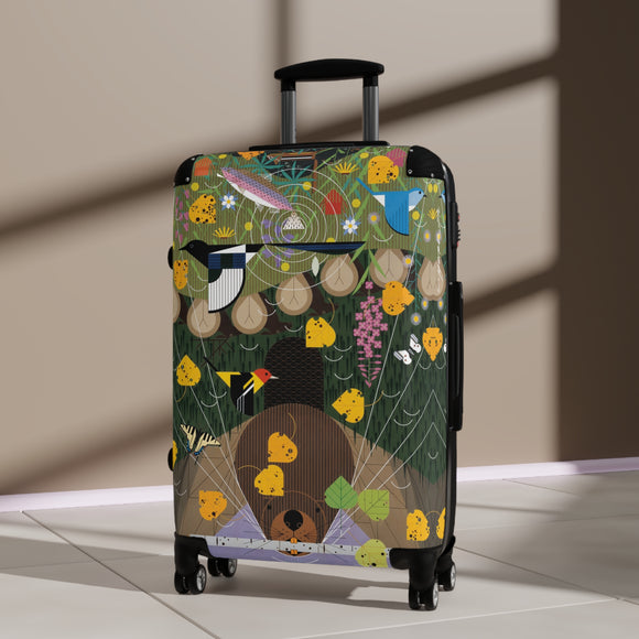 Charley Harper Rocky Mountain National Park Luggage