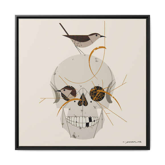 Charley Harper Wrented Giclee Framed Stretched On Canvas Print