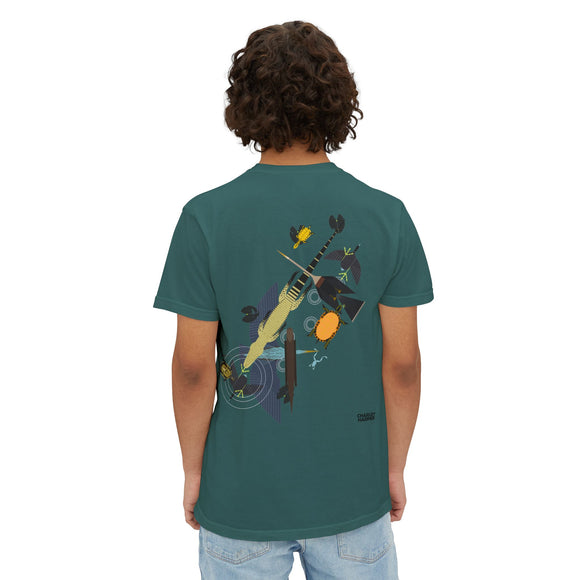 Everglades badge 4 Unisex Garment-Dyed Pocket T-Shirt