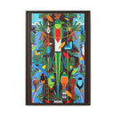 Monteverde Charley Harper Framed Giclee Print Stretched On Canvas-8