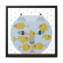 Fishful Thinking Edie Harper Framed Giclee Print on Stretched Canvas-16