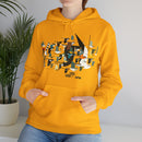 Charley Harper Mystery Of The Missing Migrants Unisex Heavy Blend™ Hooded Sweatshirt-65