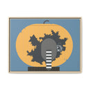 Racc-O-Lantern Charley Harper Framed Giclee Print Stretched On Canvas-15