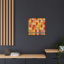 Octoberama Charley Harper Framed Giclee Print Stretched On Canvas-68
