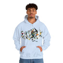 Charley Harper Mystery Of The Missing Migrants Unisex Heavy Blend™ Hooded Sweatshirt-73