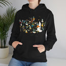 Charley Harper Mystery Of The Missing Migrants Unisex Heavy Blend™ Hooded Sweatshirt-30