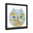 Fishful Thinking Edie Harper Framed Giclee Print on Stretched Canvas-38