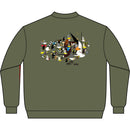 CAM Unisex Softstyle® Midweight Q-Zip Sweatshirt-13