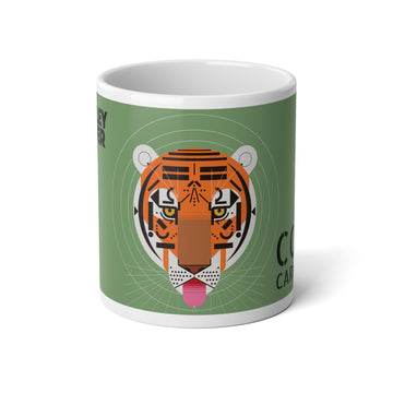 Cool Carnivore Charley Harper Jumbo Mug, 20oz
