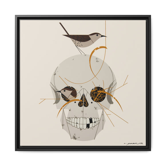 Charley Harper Wrented Giclee Framed Stretched On Canvas Print