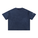 Eagles In Nuptial Flight Mineral Wash Boxy Cotton T-Shirt-12
