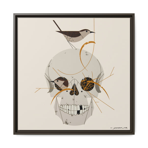 Charley Harper Wrented Giclee Framed Stretched On Canvas Print