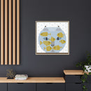 Fishful Thinking Edie Harper Framed Giclee Print on Stretched Canvas-145