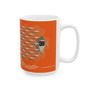Charley Harper Skipping School Midcentury Modern Accent Mug 15 oz-4