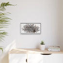 His Eyes Are On The Sparrow Charley Harper Framed Giclee Print Stretched on Canvas-21