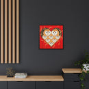 Vowlentine Charley Harper Framed Giclee Print on Stretched Canvas-25