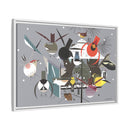Winter Charley Harper Framed Giclee Print Stretched On Canvas-29