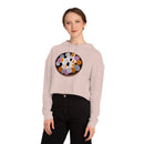 Edie Harper Kitten ’n Knittin’ Cropped Hoodie Hooded Sweatshirt-9