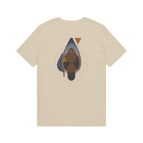 Over and Under Charles Harper Unisex Crafter Organic Mid-Light T-Shirt