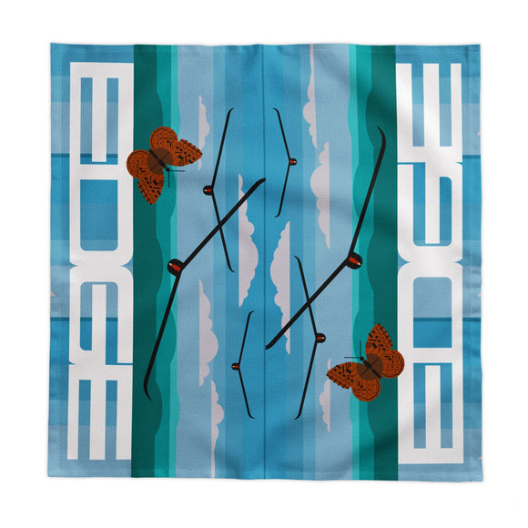 Charley Harper Tablecloth The Monarch from the Edge of Appalachia