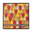 Octoberama Charley Harper Framed Giclee Print Stretched On Canvas-29
