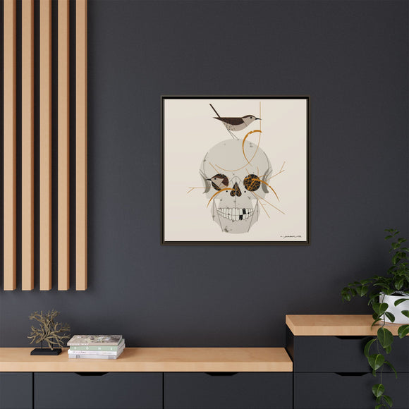 Charley Harper Wrented Giclee Framed Stretched On Canvas Print