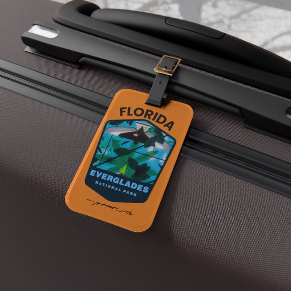 Everglades orange of Luggage Tag