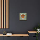 Cool Carnivore Charley Harper Giclee Framed Stretched On Canvas Print-104