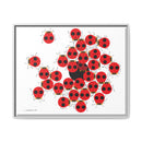 Early Risers Charley Harper Official Giclee on Stretched Canvas Framed-9