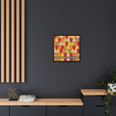 Octoberama Charley Harper Framed Giclee Print Stretched On Canvas-116