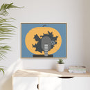 Racc-O-Lantern Charley Harper Framed Giclee Print Stretched On Canvas-60