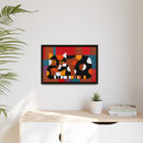 Edie Harper Crazy Cat Crazy Quilt Framed Giclee On Stretched Canvas Print-44