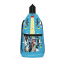 Cape May New Jersey Migration Mainline Explorer Charley Harper Sling Bag-2