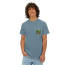 Everglades badge 4 Unisex Garment-Dyed Pocket T-Shirt-45