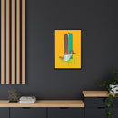Tall Tail Charley Harper  Framed Giclee on Stretched Canvas Wall Art Southwest Mid-Century Modern Art-19