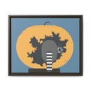 Racc-O-Lantern Charley Harper Framed Giclee Print Stretched On Canvas-4