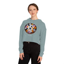 Edie Harper Kitten ’n Knittin’ Cropped Hoodie Hooded Sweatshirt-13