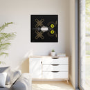 Owl on the Prowl  Charley Harper Framed Giclee Print on Stretched Canvas-27