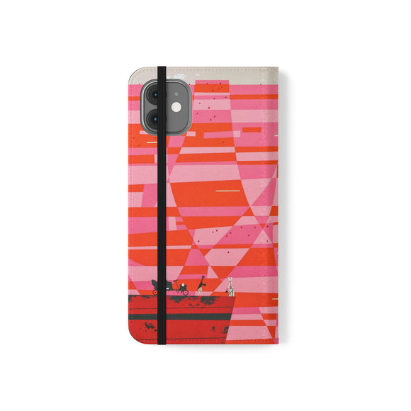 Charley Harper Grand Canyon Flip Folio Phone Case Travel Series