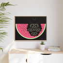 Watermelon Moon Charley Harper Framed Giclee Print on Matte Canvas-60
