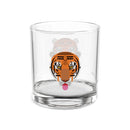 Cool Carnivore Charley Harper Rocks Glass, 10oz-1