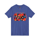 Edie Harper Crazy Cat Crazy Quilt Unisex Jersey Short Sleeve V-Neck Tee-18