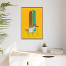 Tall Tail Charley Harper  Framed Giclee Canvas Wrapped Wall Mural Southwest Mid-Century Modern Art-37