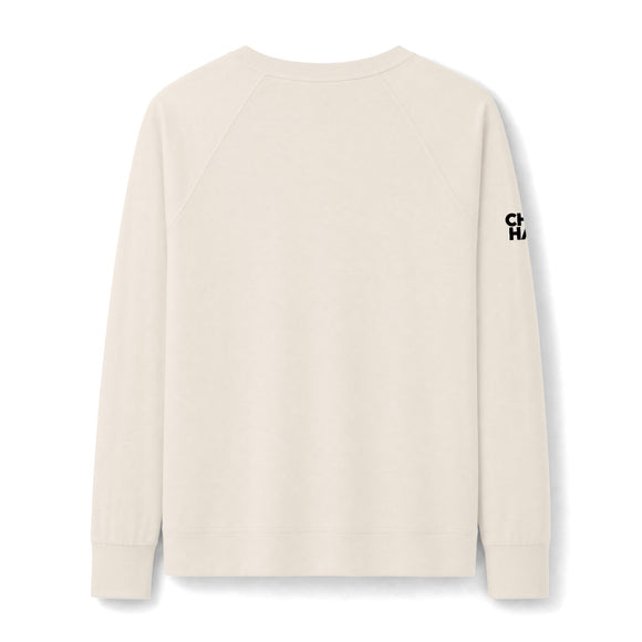 CAM SIERRA Women's Featherweight French Terry Long Sleeve Crewneck