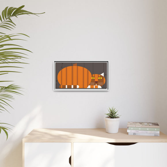 Peepkin Edie Harper Framed Giclee Print Stretched On Canvas