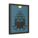 Raccpack Charley Harper Framed Giclee Print on Stretched Canvas-37
